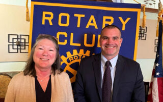 Howard P. Lesnik speaks on Insurance issues and Safe Driving to Westfield NJ Rotary Club